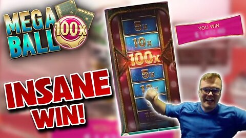 100X MEGA BALL WIN SAVES THE DAY!