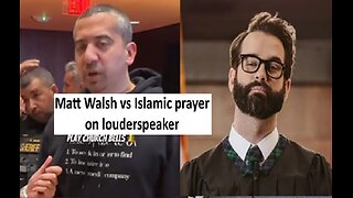 Matt Walsh vs Islamic loudspeaker prayer in MI
