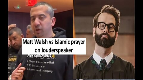 Matt Walsh vs Islamic loudspeaker prayer in MI