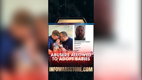 Alex Jones: Why is This Convicted Sex Offender Allowed To Adopt Children - 7/29/25