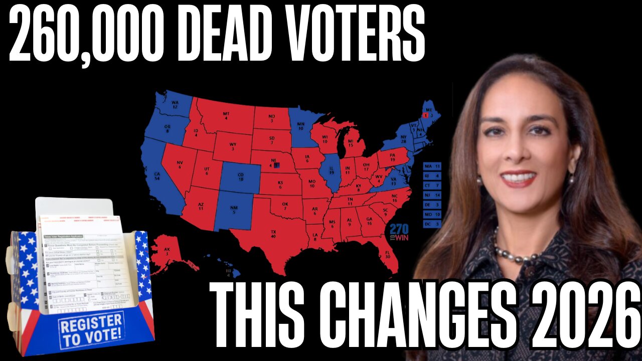 BOMBSHELL: DOJ Confirms DEAD & ILLEGAL VOTERS on 2026 Rolls