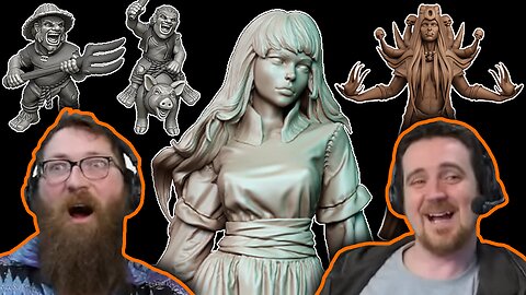 Kickstarter Miniatures 50 - Will Tom Get Gnomed? - Tom and Ben