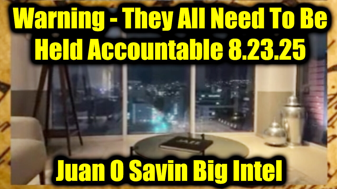 The NEXT Target REVEALED – And It’s AMERICA! Juan O Savin update 8.23.25