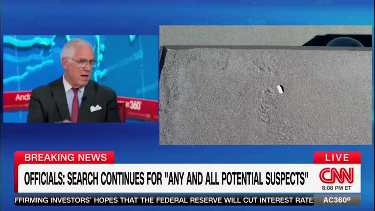 Anderson Cooper Shows New, Clearer Images of Prime Suspect in Charlie Kirk Shooting