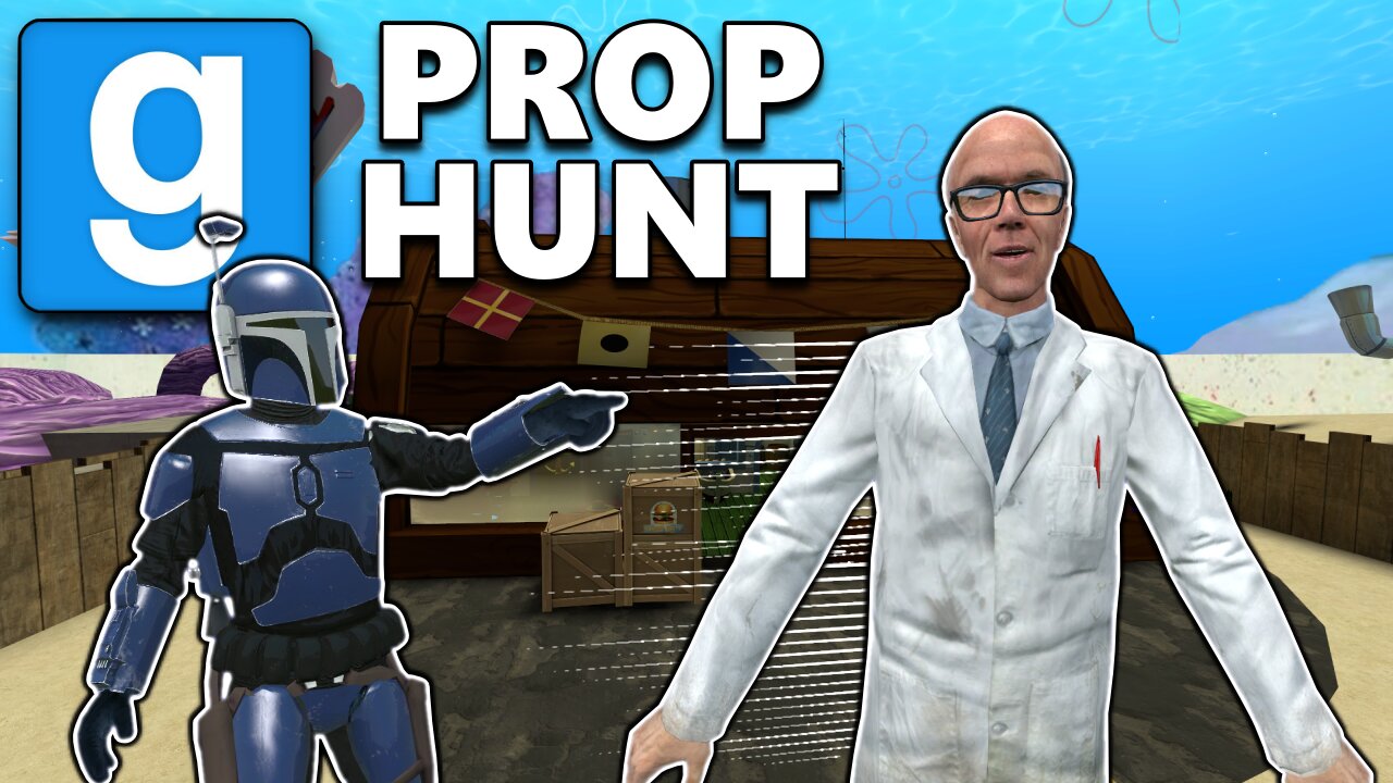 Gmod Prop Hunt Funny Moments - The Soyjak of Prop Hunt!