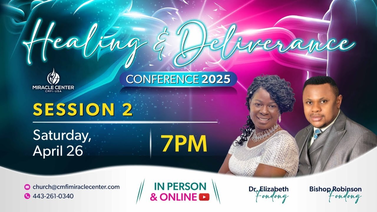 LIVE! 🔥HEALING AND DELIVRANCE CONFERENCE - SESSION 2