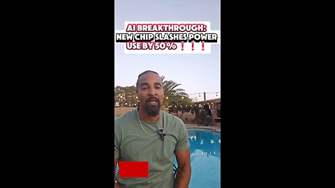 AI Breakthrough: New Chip Slashes Power Use by 50%❗❗❗