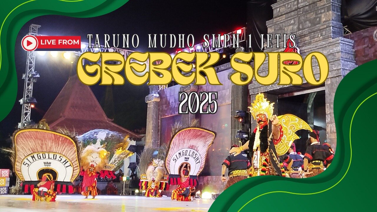 Grebek suro 2025 Taruno Mudo SMPN 1 Jetis