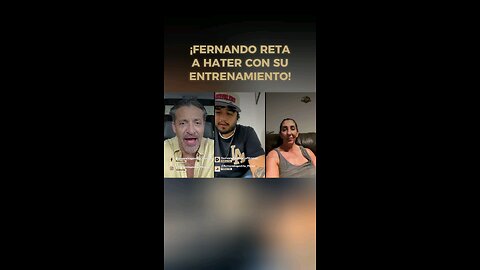 Fernando reta a su hater en vivo!