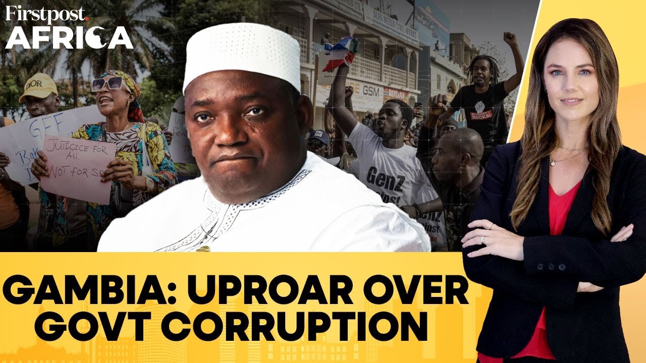 The Gambia: Massive Protests Against Government Corruption Scandals In Banjul | Firstpost Africa