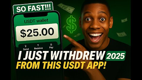 I Just Withdrew $25 from This USDT App! | How to Make Money Online Fast in 2025