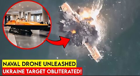 Unstoppable! Russia Unleashes New Drone Ship in First Strike—Footage Stuns Experts!