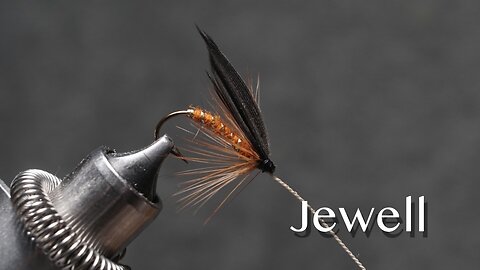 Jewell: a wet trout fly pattern from Favorite Flies and Their Histories (1892) by Mary Orvis Marbury