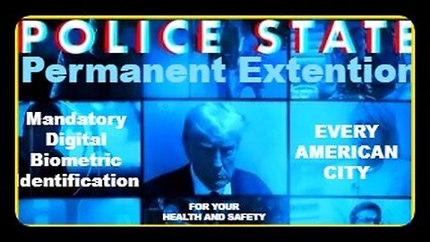 Trump wipes his ass with The Contitution Permanent Police State Mandatory Digital/Biometric ID