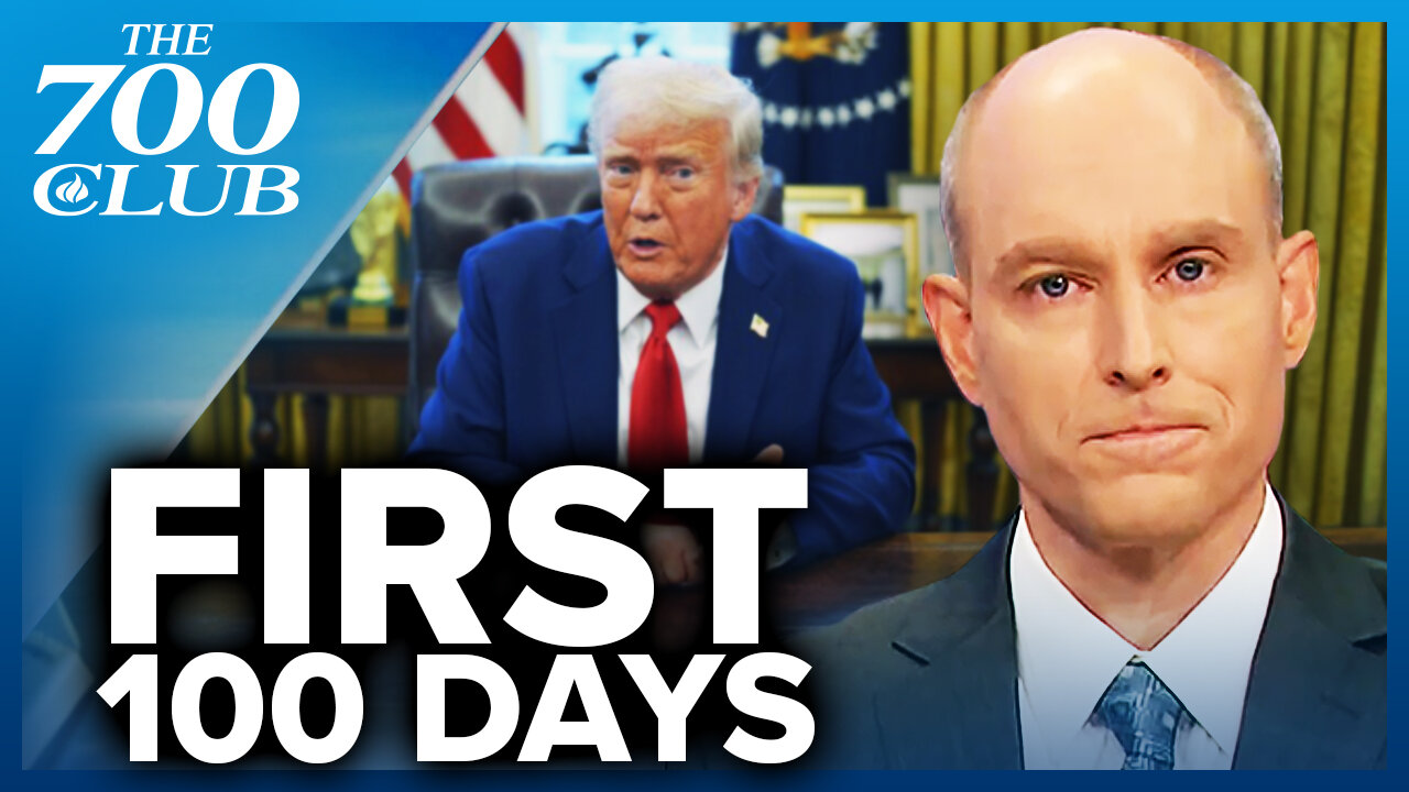 What Americans Really Think of Trump After 100 Days | The 700 Club