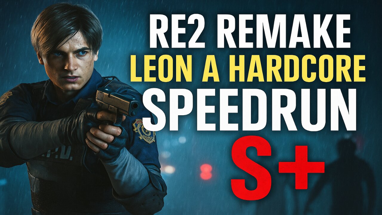 Resident Evil 2 Remake - Leon A Hardcore S+ Speedrun - 01:11:13