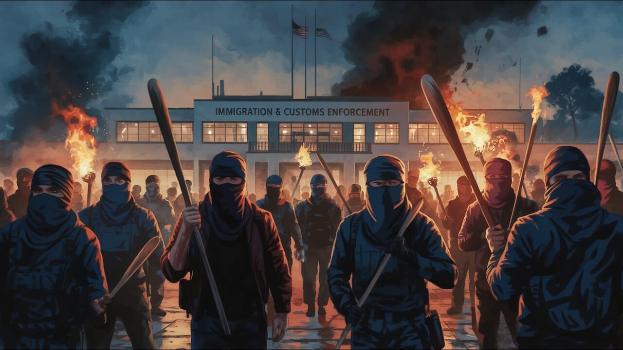 "Turn Down the Temperature" :ICE Facility Attacked!