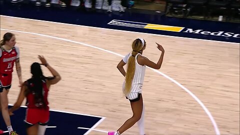 👀 Angel Reese WHACKS Engstler's FACE, BEGS for challenge, ROASTED by commentators | WNBA basketball