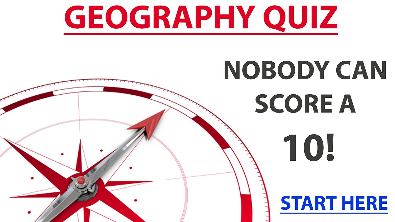 Challenging Geography Quiz