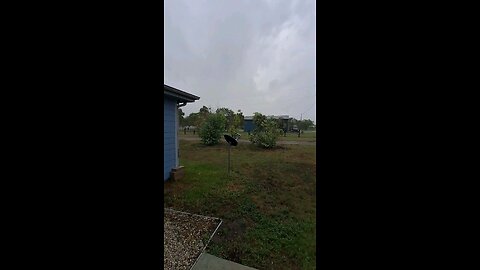 Powerful Downburst Delivers Intense Rain and Wind to Corpus Christi, TX!