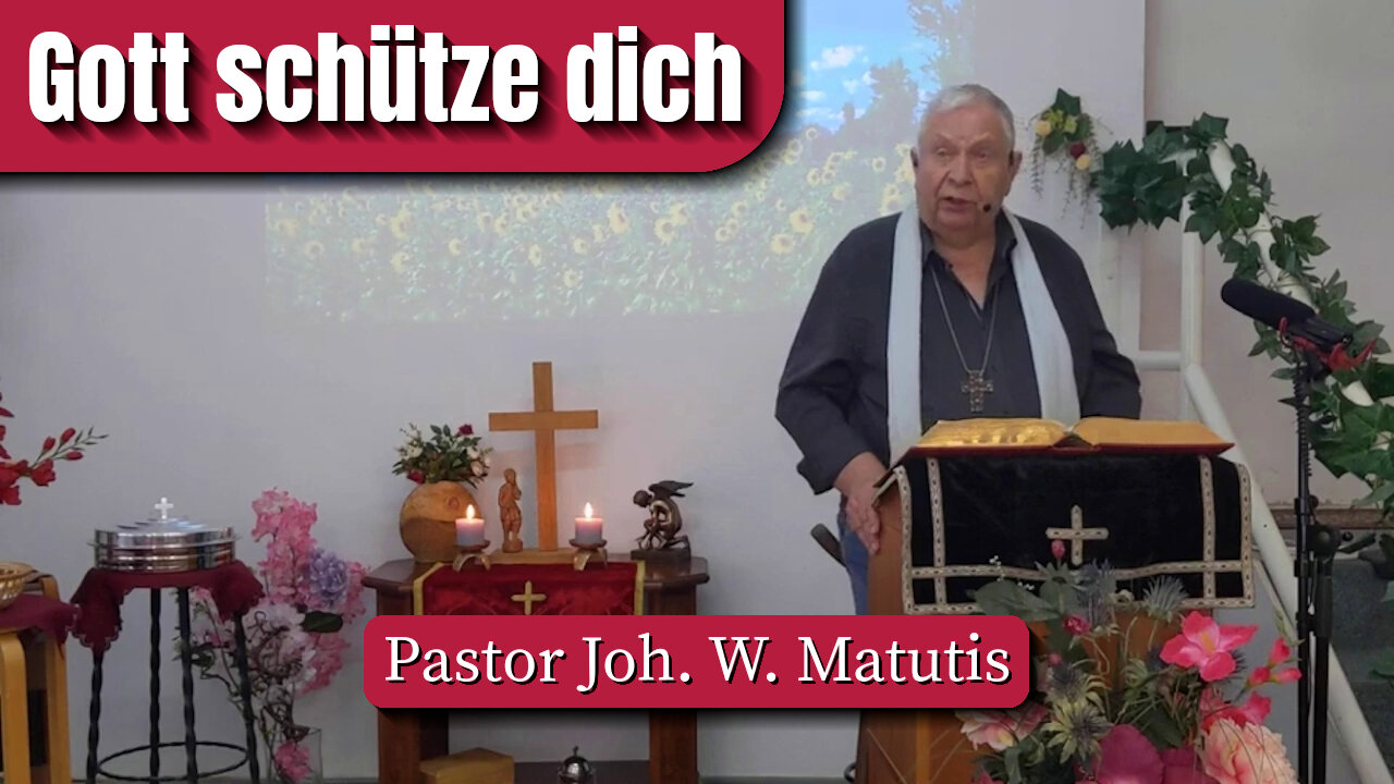 Gott schütze dich