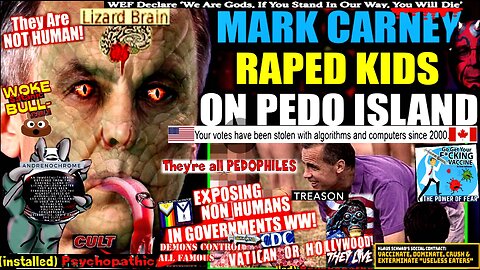 Canadian PM Mark Carney Accused of Raping Children on Epstein's Island – Media Silent (compilation)