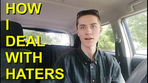 HOW I DEAL WITH HATERS