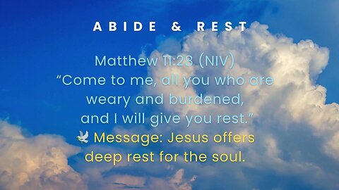 Abide & Rest Calm Piano Beats And Harmony