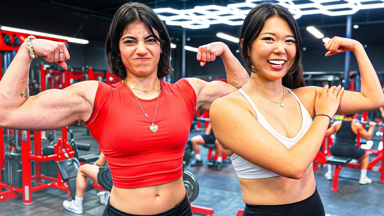 Extra Emily Works Out With Sara Saffari!