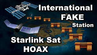 SPACEX STARLINK SATELLITES DEBUNK NASA’S ISS HOAX FLAT EARTH 