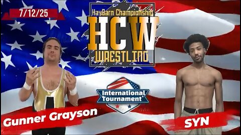 International Title Qualifier: Gunner Grayson vs Syn FULL MATCH HCW Freedom Fight Night 7/12/25