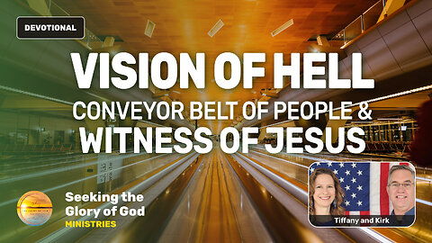 VISION OF HELL (Conveyor Belt Filled with People) - Tiffany Root & Kirk VandeGuchte