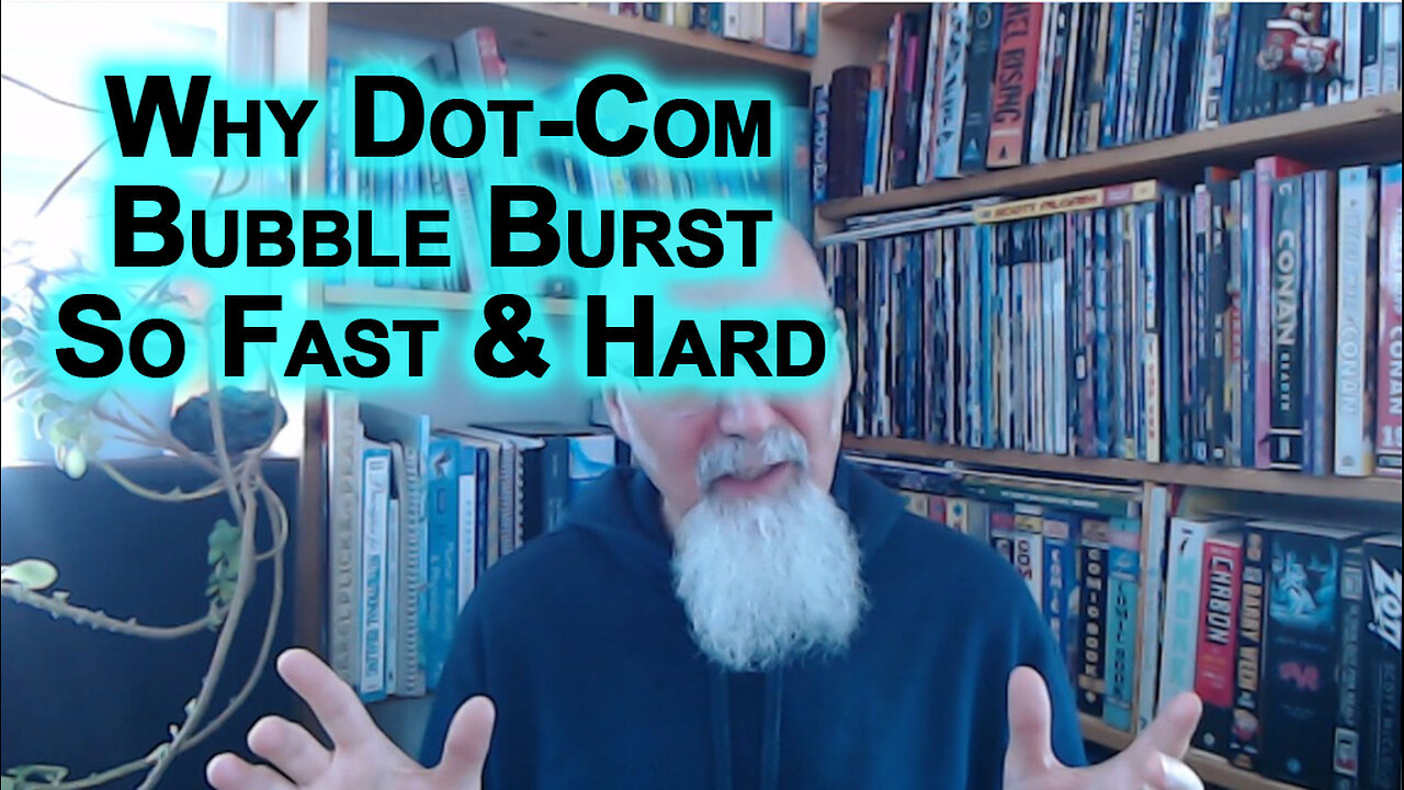 Why Dot-Com Bubble Burst So Fast: Centralizing & Controlling Technology, Our Means of Communication