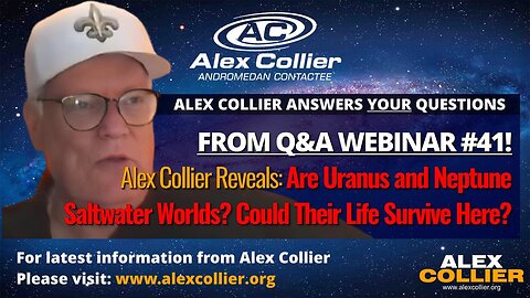 Alex Collier Reveals: Are Uranus and Neptune Saltwater Worlds? Could Their Life Survive Here?