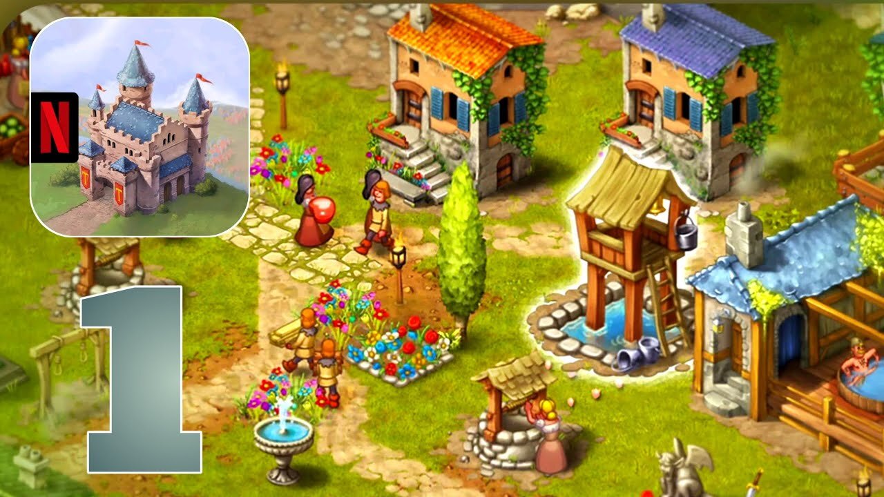 Townsmen - A Kingdom Rebuilt - Gameplay Walkthrough | Kamal Gameplay | Part 1 (Android, iOS)