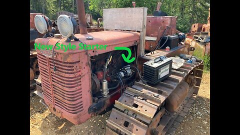 No Forest Fire Call Outs Today So We Worked on TD-6 and TD-9 Electric Starters June 27 2025