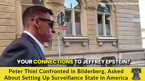 Peter Thiel Confronted in Bilderberg, Asked About Setting Up Surveillance State in America
