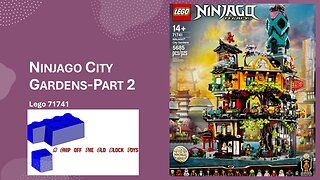 Building Lego 71741 Ninjago City Gardens-Part 2