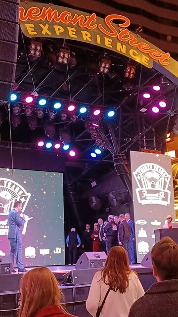 FREEMONT STREET EXPERIENCE IS 30