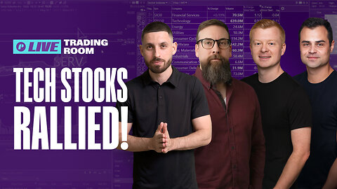 Will TECH Keep Rallying Today? Find Out With Us Live | Live Trading