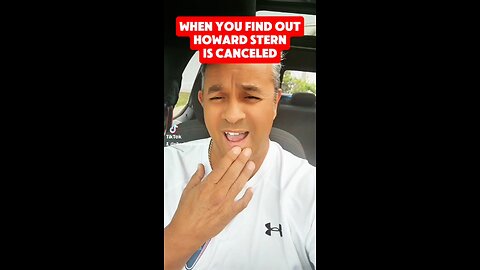 When You Find Out Howard Stern Is Canceled