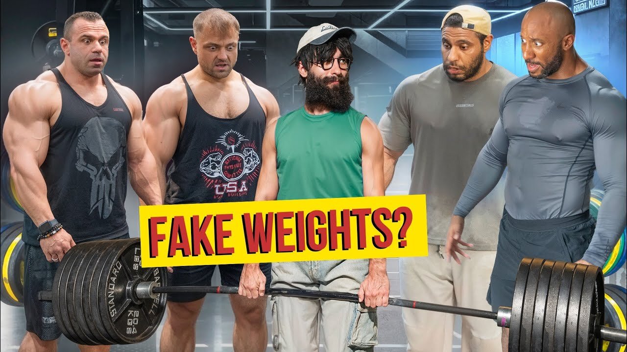FAKE WEIGHTS in gym PRANK... ｜ ANATOLY pretended to be a Beginner #14
