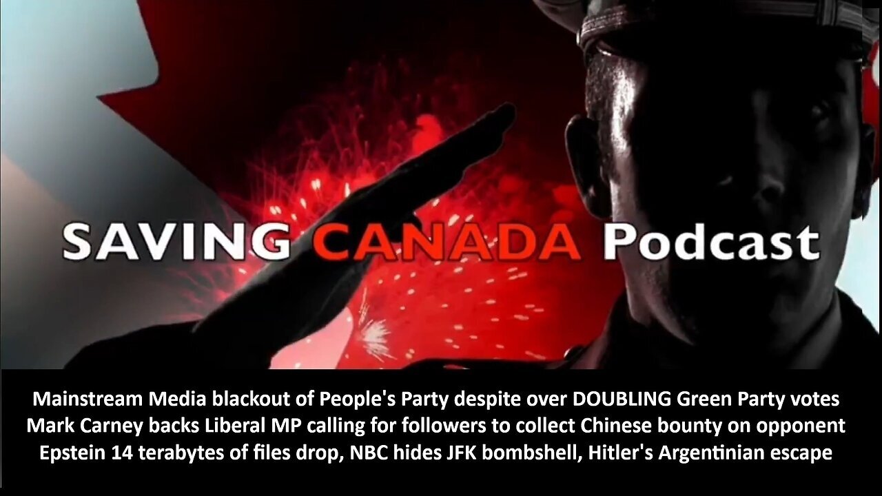 SCP304 - Carney backs Chinese bounty system, MASSIVE bombshells dropping on globalists