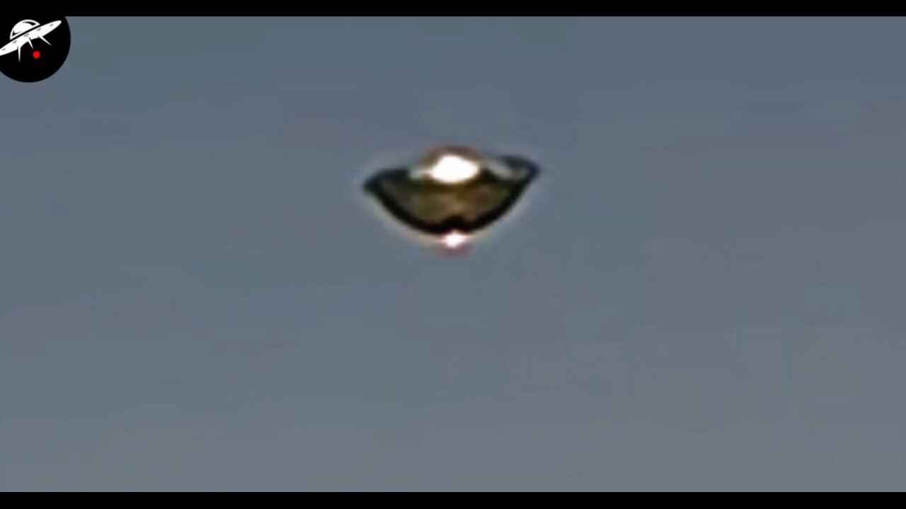 Reflective UFO Caught on Camera
