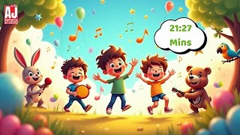 Non-Stop Kids Songs & Nursery Rhymes | Educational & Fun😊