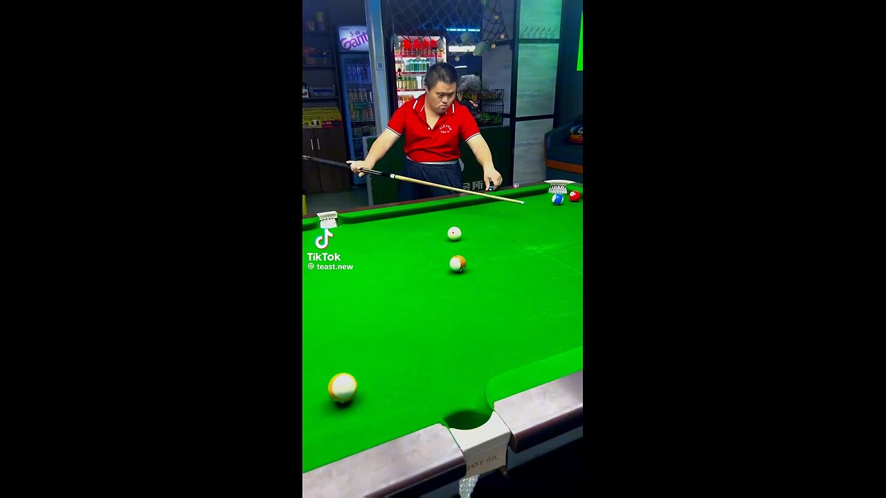 Incredible pool skills