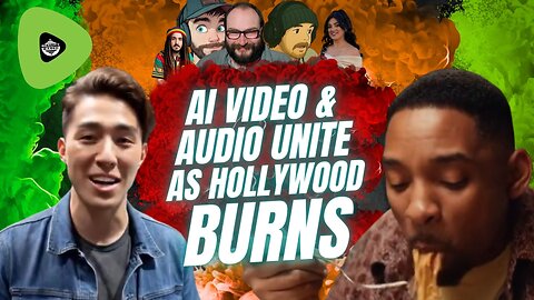 AI Video & Audio UNITE, As Hollywood BURNS