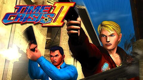 Time Crisis II (1997) PS2 Short Retro Gameplay