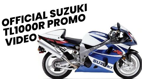 Suzuki TL1000R promotional video