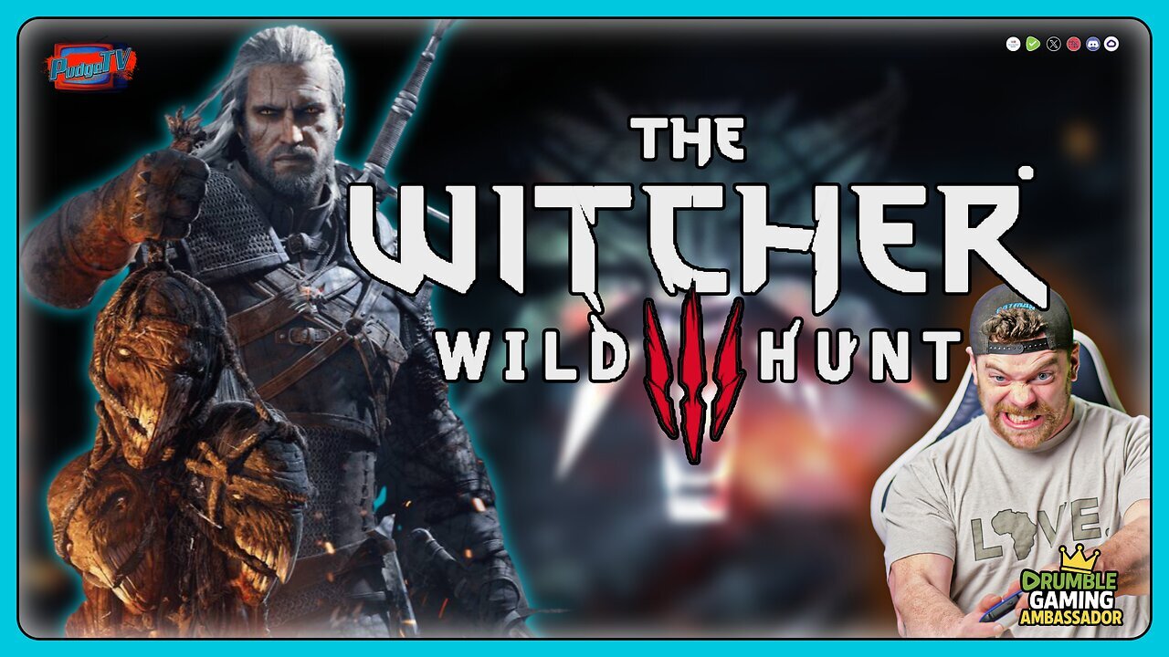 🟠 Gaming on Rumble | Witcher 3: The Wild Hunt | The Hardest Difficulty